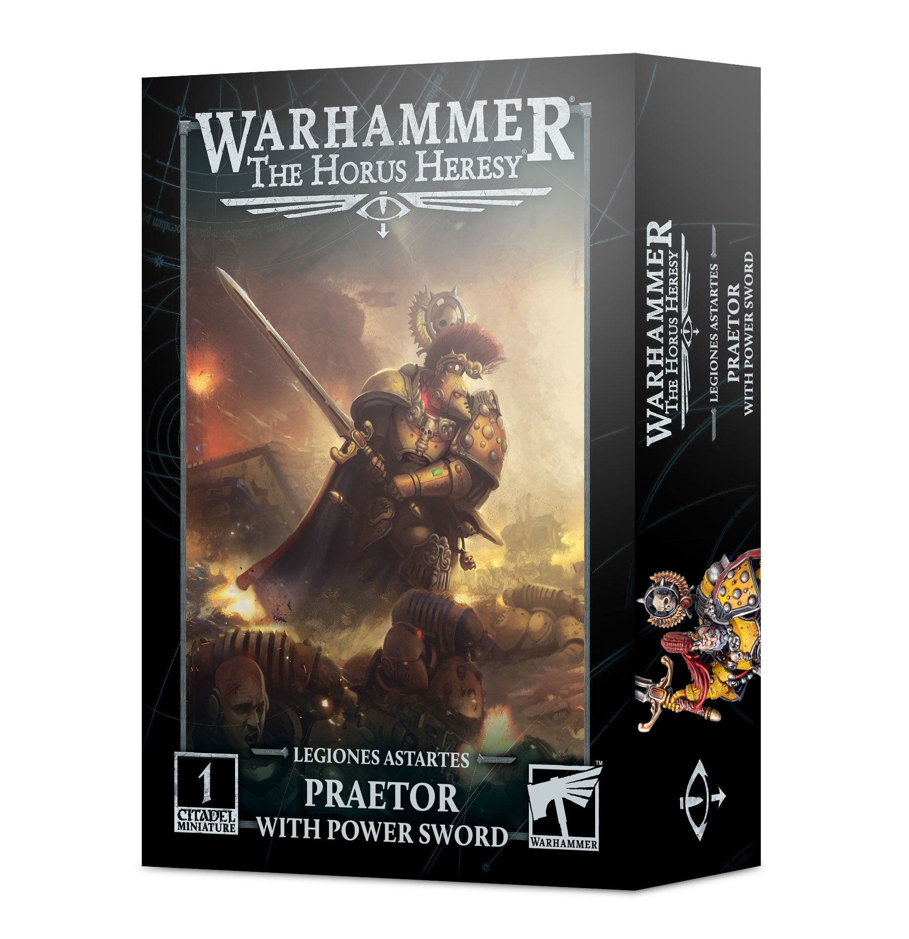 Warhammer, The Horus Heresy - Legiones Astartes - Praetor with Power Sword | Gear Gaming Bentonville