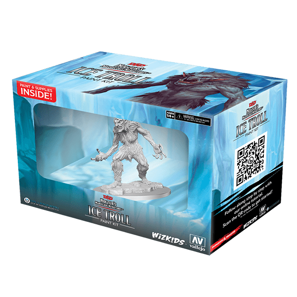 D&D Nolzur’s Marvelous Miniatures: Paint Night Kit- Ice Troll | Gear Gaming Bentonville