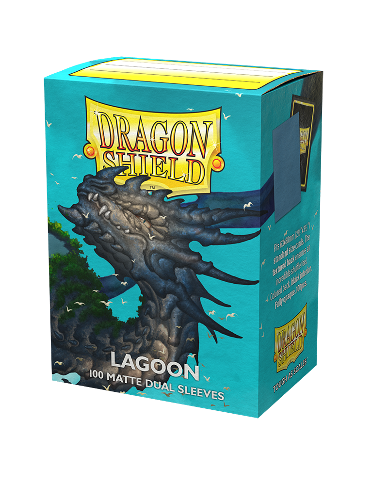 Standard Dragon Shield Dual Matte Sleeves – Lagoon (100ct) | Gear Gaming Bentonville