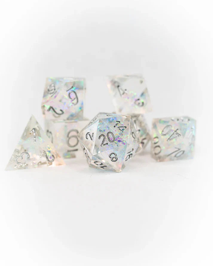 Lothlorien | 7 Piece Sharp Edge Dice Set | Gear Gaming Bentonville