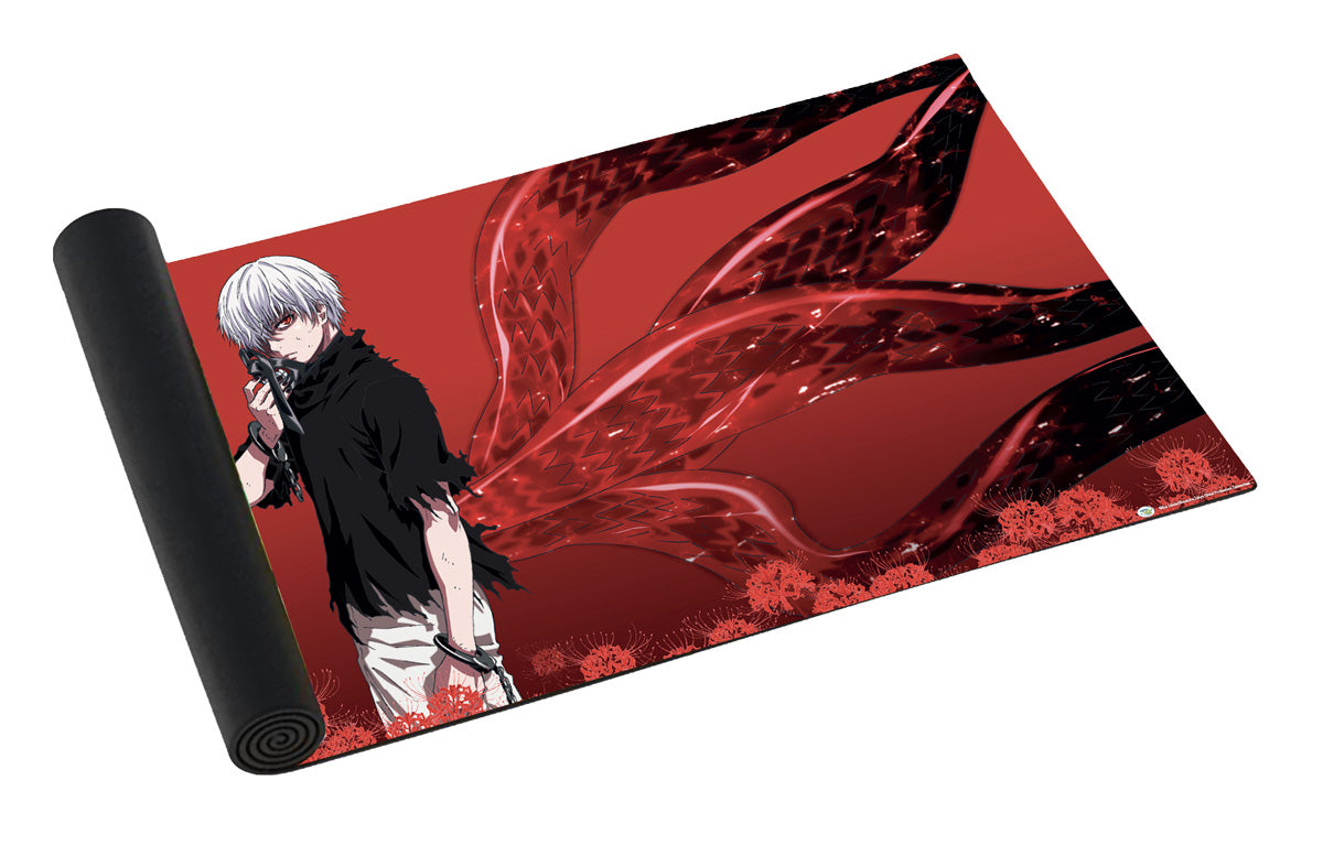 Officially Licensed Tokyo Ghoul Standard Playmat - Red Kaneki | Gear Gaming Bentonville