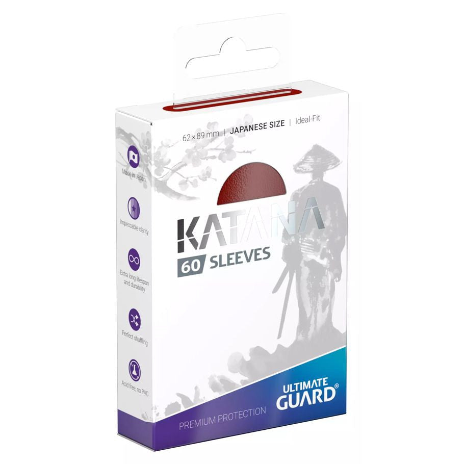 Ultimate Guard Katana Japanese Red (60ct) | Gear Gaming Bentonville