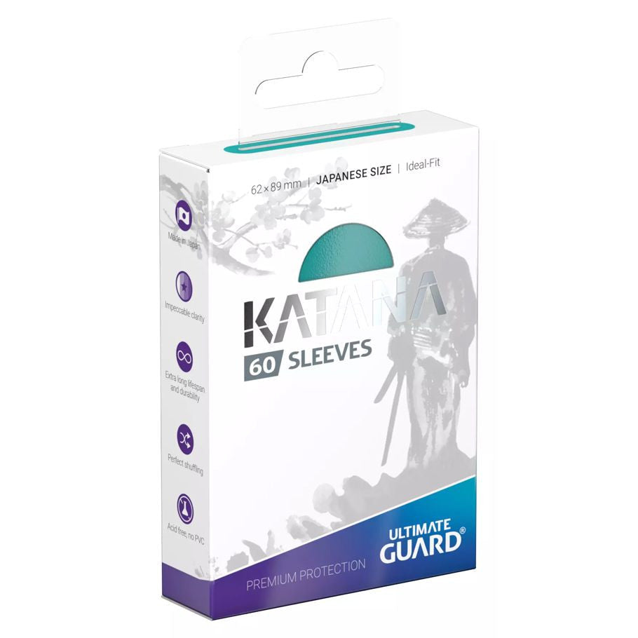 Ultimate Guard Katana Japanese Turquoise (60ct) | Gear Gaming Bentonville