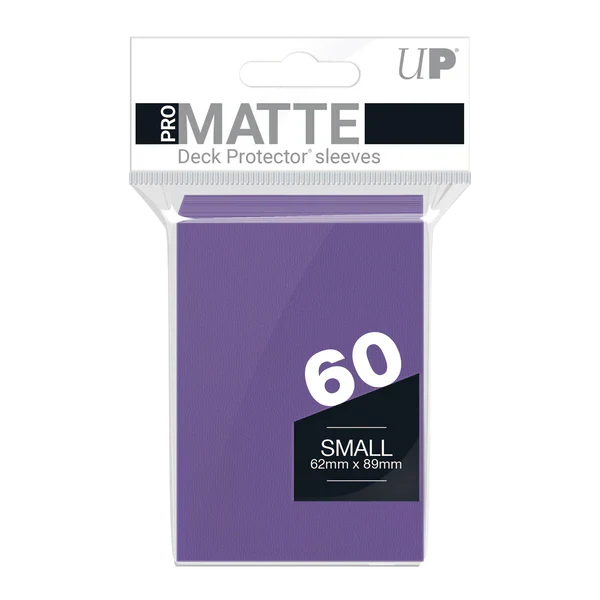 Small Pro-Matte Sleeves – Purple (60ct) | Gear Gaming Bentonville