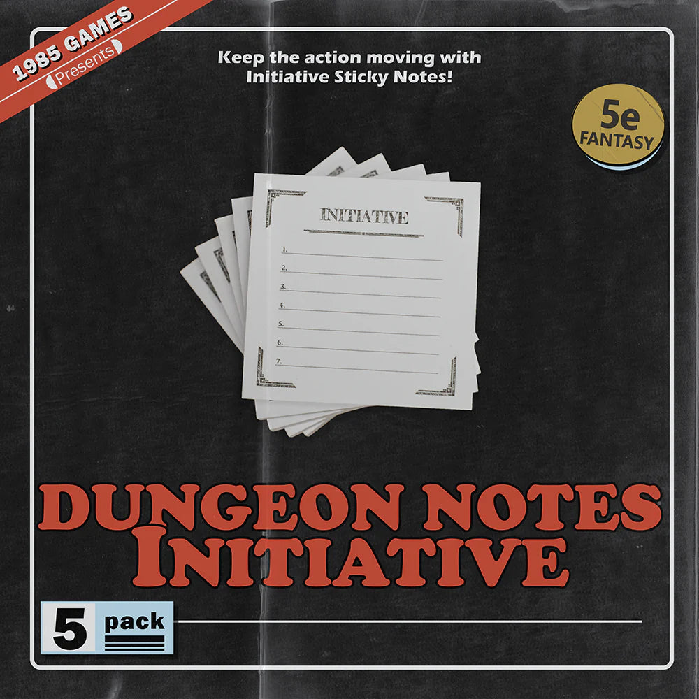 Sticky Notes - Initiative Tracker 5 Pack | Gear Gaming Bentonville