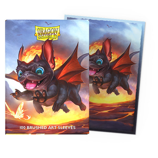 Dragon Shield Brushed Art Sleeves (100ct) The Wufdragon | Gear Gaming Bentonville