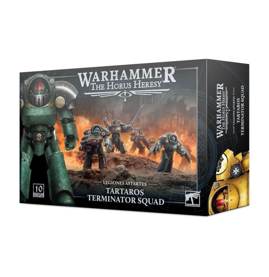 Warhammer, The Horus Heresy - Legiones Astartes - Terminator Tartaros Squad | Gear Gaming Bentonville