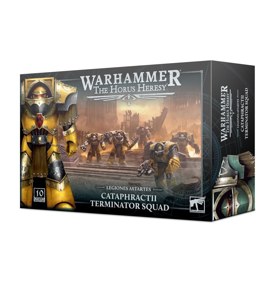 Warhammer, The Horus Heresy - Legiones Astartes - Cataphractii Termijnator Squad | Gear Gaming Bentonville