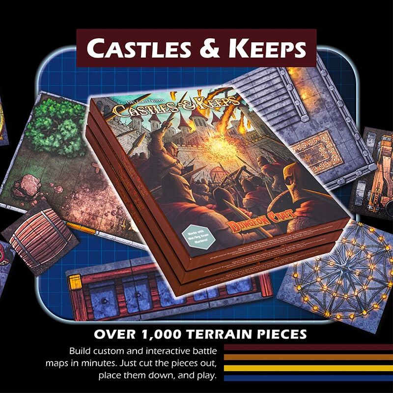 Castles & Keeps:  Siege and Castle Game Pieces | Gear Gaming Bentonville