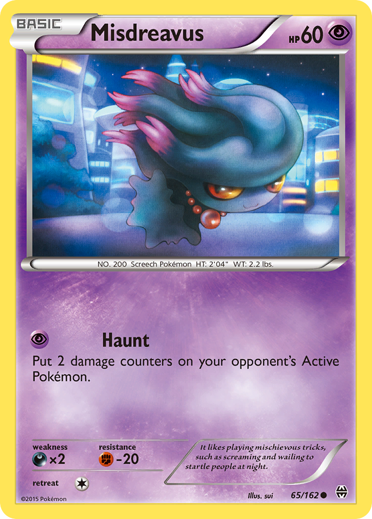 Misdreavus (65/162) [XY: BREAKthrough] | Gear Gaming Bentonville