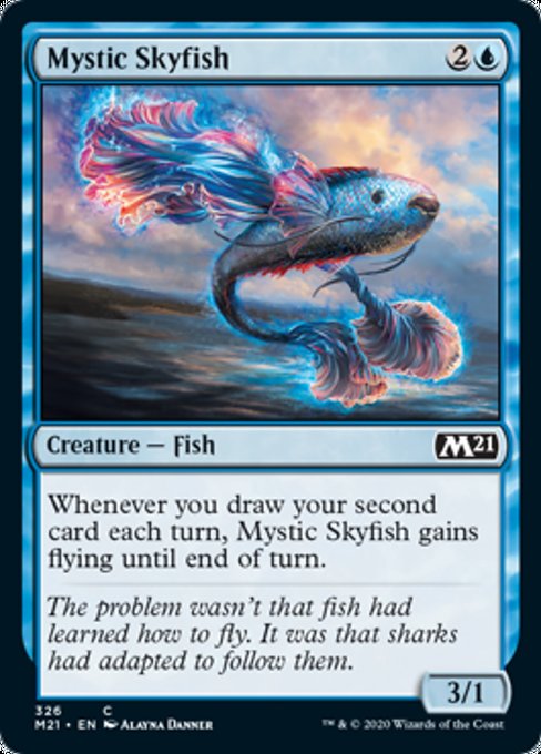 Mystic Skyfish [Core Set 2021] | Gear Gaming Bentonville