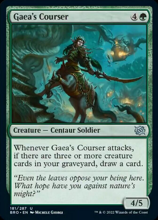 Gaea's Courser [The Brothers' War] | Gear Gaming Bentonville