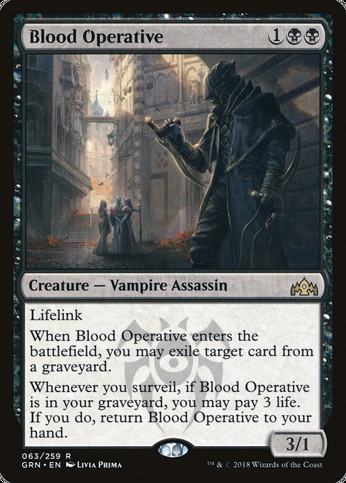 Blood Operative [Guilds of Ravnica] | Gear Gaming Bentonville