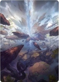 Prismatic Vista Art Card [Zendikar Rising Art Series] | Gear Gaming Bentonville