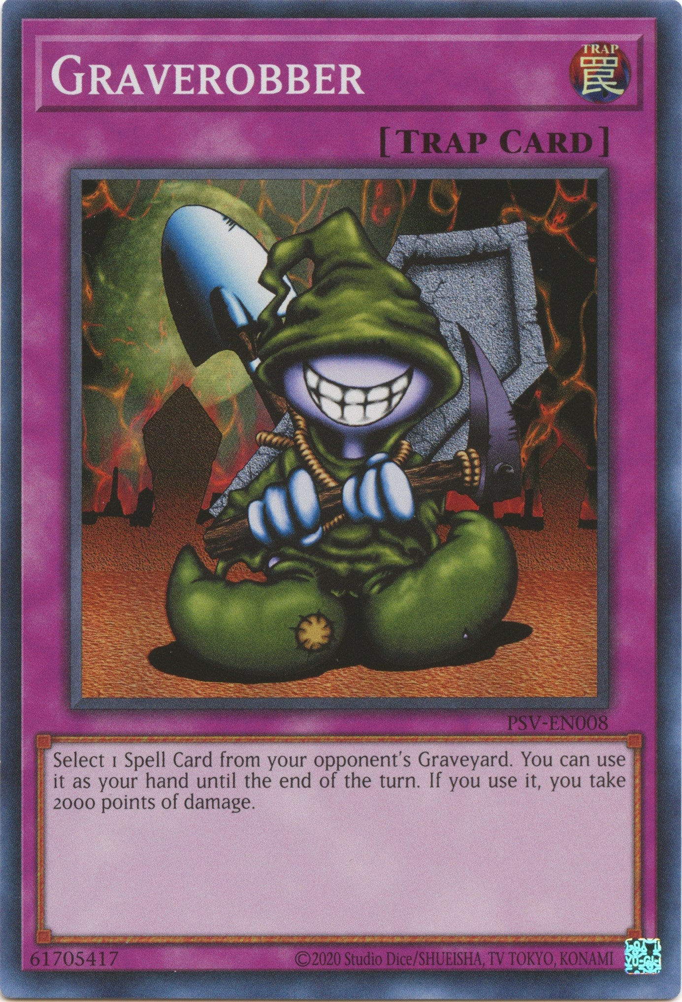 Graverobber (25th Anniversary) [PSV-EN008] Super Rare | Gear Gaming Bentonville