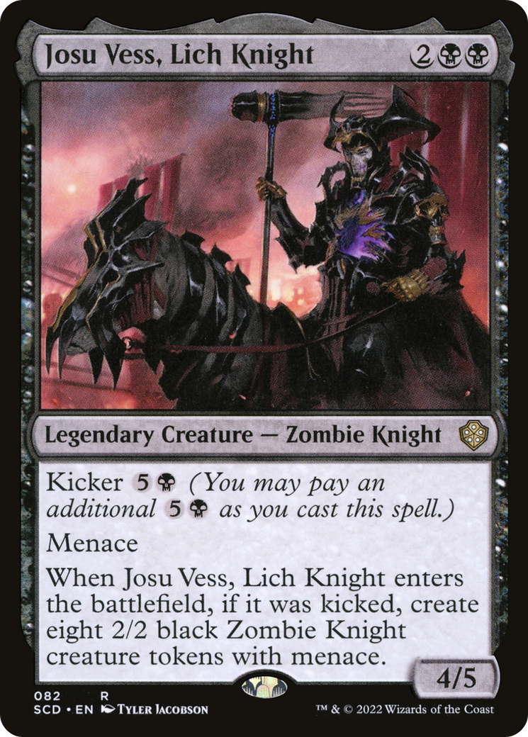 Josu Vess, Lich Knight [Starter Commander Decks] | Gear Gaming Bentonville