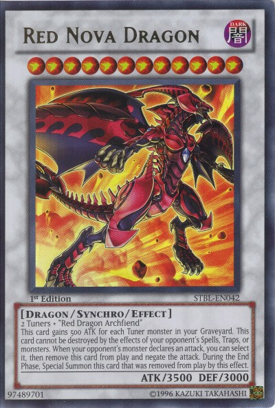 Red Nova Dragon [STBL-EN042] Ultra Rare | Gear Gaming Bentonville