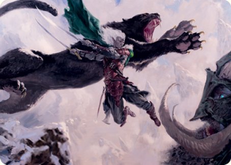 Drizzt Do'Urden Art Card [Dungeons & Dragons: Adventures in the Forgotten Realms Art Series] | Gear Gaming Bentonville