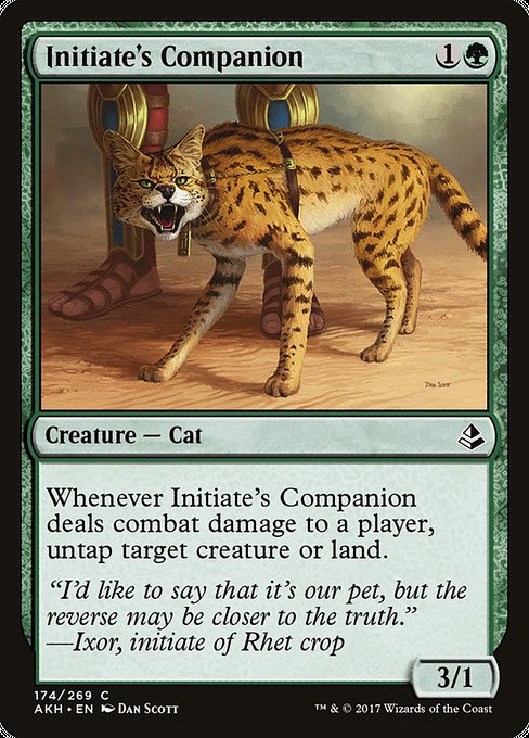 Initiate's Companion [Amonkhet] | Gear Gaming Bentonville