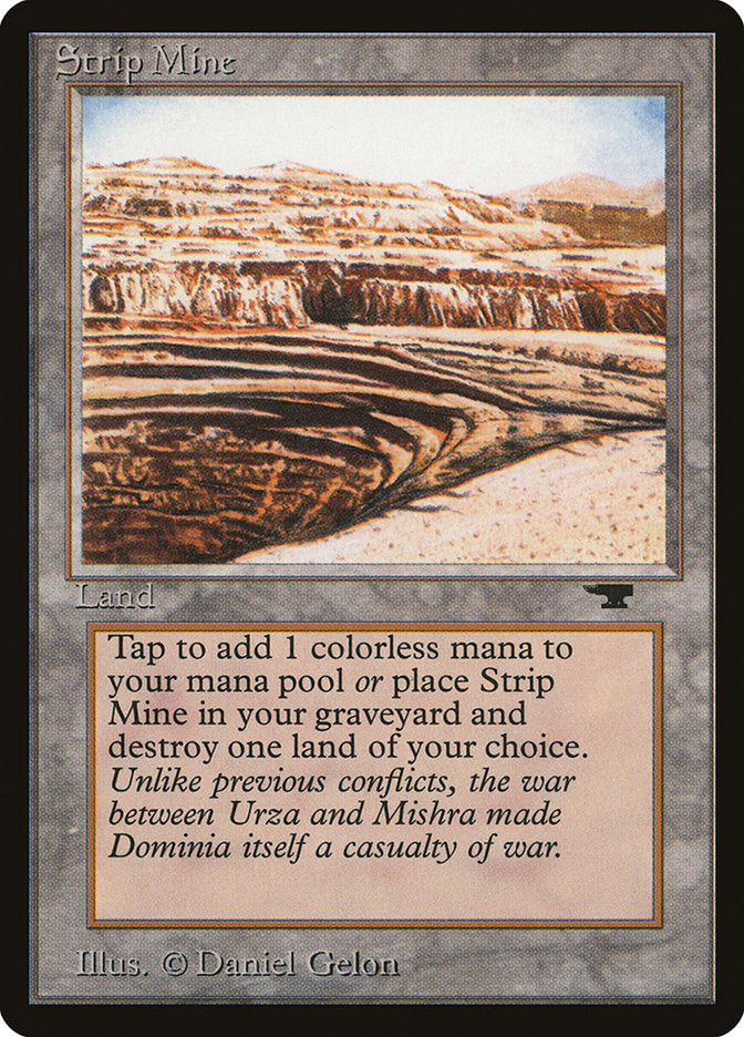 Strip Mine (Sloped Horizon) [Antiquities] | Gear Gaming Bentonville