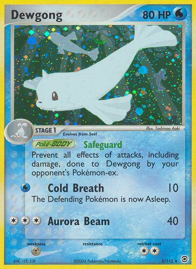 Dewgong (3/112) [EX: FireRed & LeafGreen] | Gear Gaming Bentonville