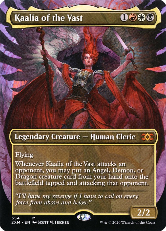 Kaalia of the Vast (Showcase) [Double Masters] | Gear Gaming Bentonville