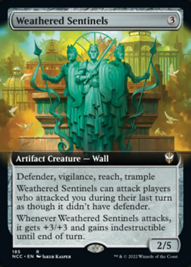 Weathered Sentinels (Extended Art) [Streets of New Capenna Commander] | Gear Gaming Bentonville