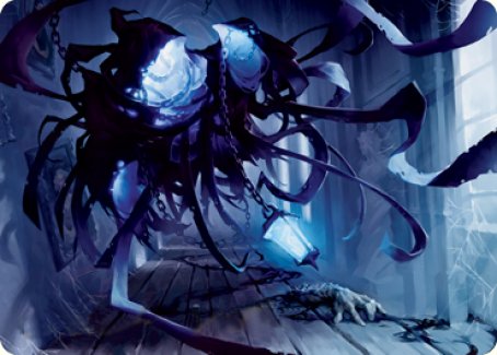 Spectral Adversary Art Card [Innistrad: Midnight Hunt Art Series] | Gear Gaming Bentonville