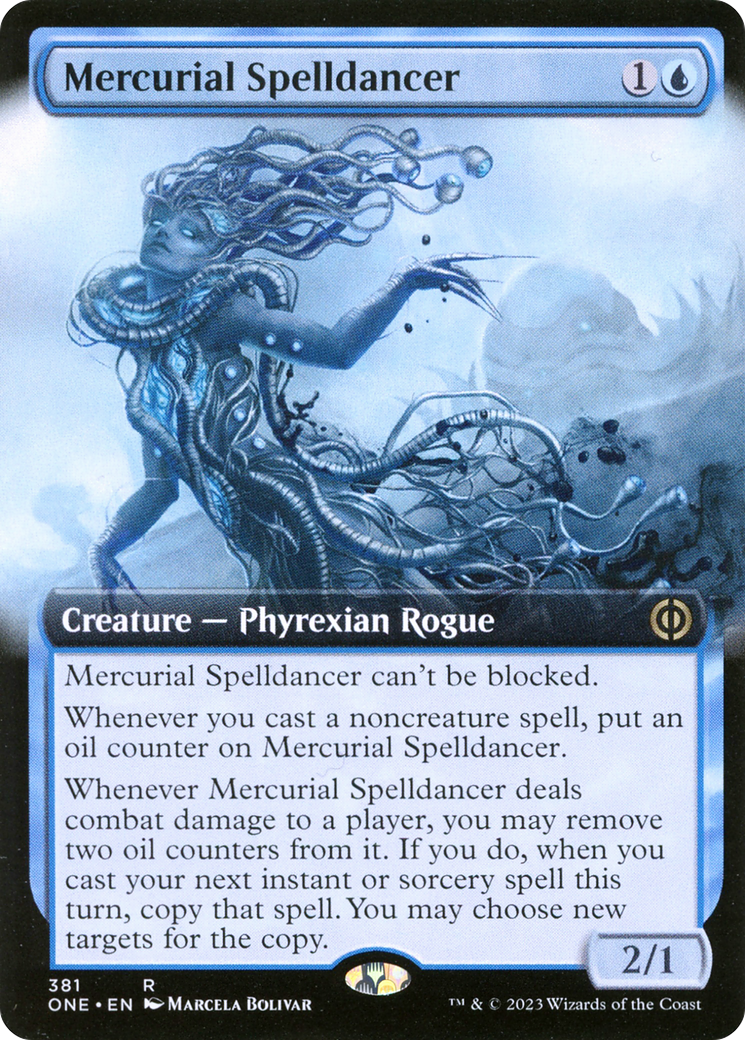 Mercurial Spelldancer (Extended Art) [Phyrexia: All Will Be One] | Gear Gaming Bentonville