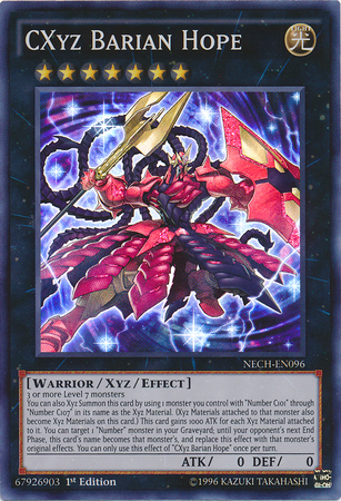 CXyz Barian Hope [NECH-EN096] Super Rare | Gear Gaming Bentonville