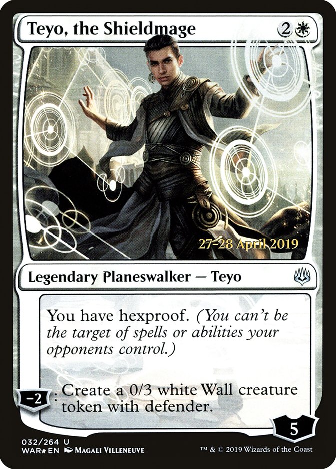 Teyo, the Shieldmage  [War of the Spark Prerelease Promos] | Gear Gaming Bentonville