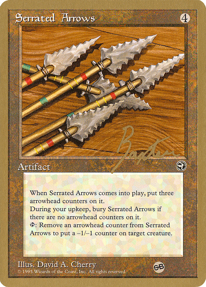 Serrated Arrows (George Baxter) (SB) [Pro Tour Collector Set] | Gear Gaming Bentonville