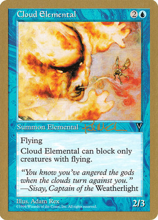 Cloud Elemental - 1997 Paul McCabe (VIS) [World Championship Decks] | Gear Gaming Bentonville