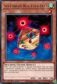 Speedroid Red-Eyed Dice [MAGO-EN099] Rare | Gear Gaming Bentonville