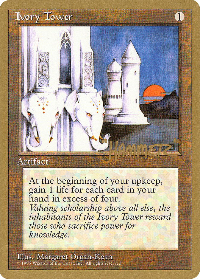 Ivory Tower (Shawn "Hammer" Regnier) [Pro Tour Collector Set] | Gear Gaming Bentonville