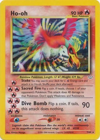 Ho-oh (7/64) [Neo Revelation Unlimited] | Gear Gaming Bentonville