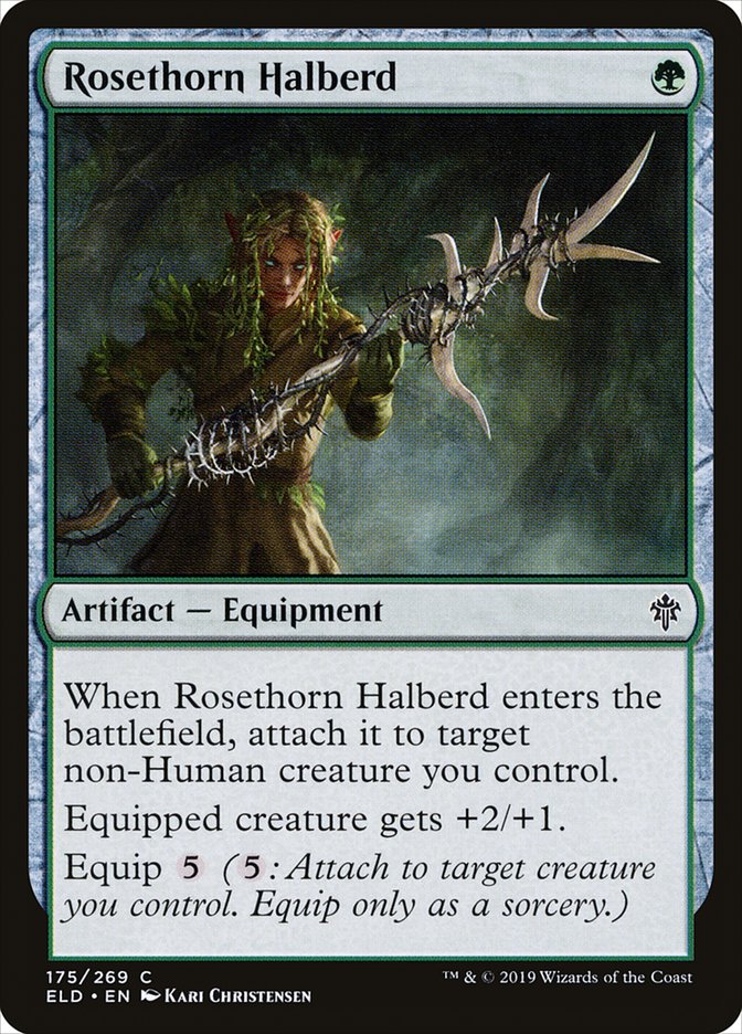 Rosethorn Halberd [Throne of Eldraine] | Gear Gaming Bentonville