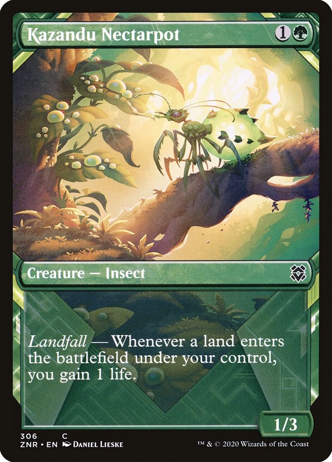 Kazandu Nectarpot (Showcase) [Zendikar Rising] | Gear Gaming Bentonville