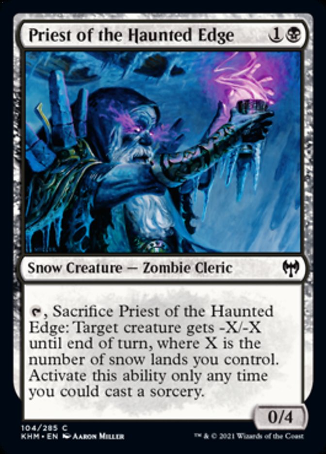 Priest of the Haunted Edge [Kaldheim] | Gear Gaming Bentonville