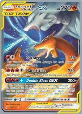 Reshiram & Charizard GX (20/214) (Fire Box - Kaya Lichtleitner) [World Championships 2019] | Gear Gaming Bentonville