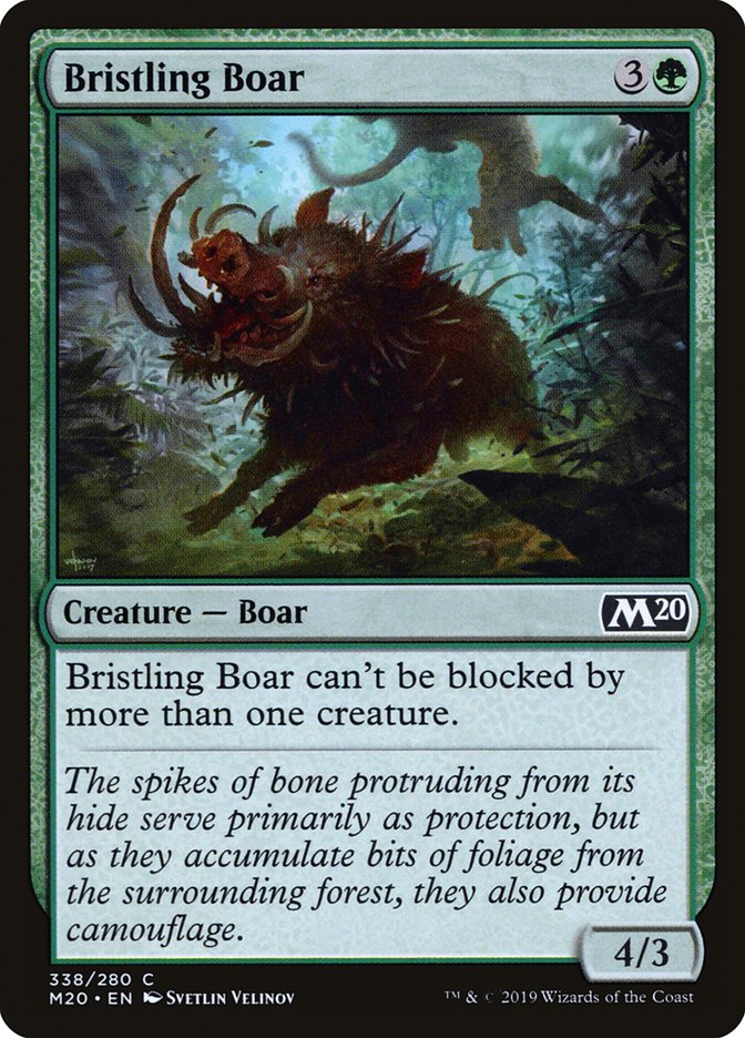 Bristling Boar [Core Set 2020] | Gear Gaming Bentonville