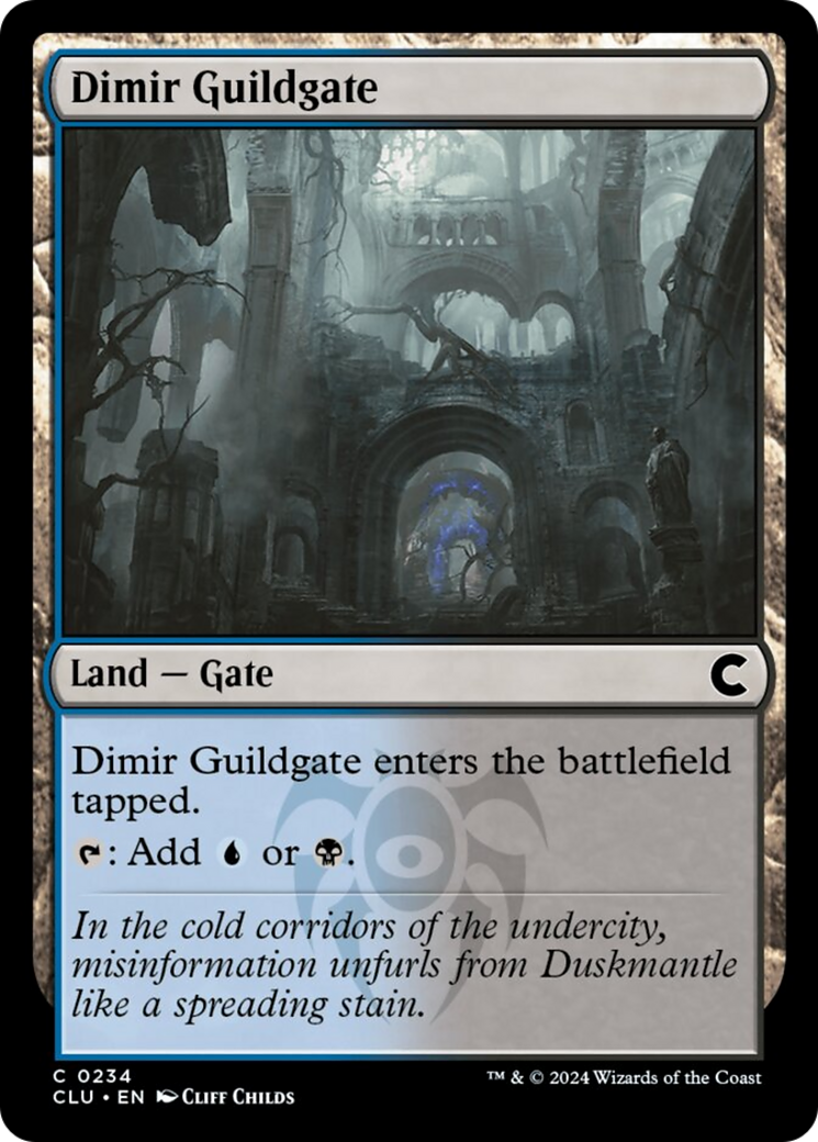 Dimir Guildgate [Ravnica: Clue Edition] | Gear Gaming Bentonville