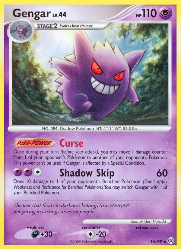 Gengar (16/99) [Platinum: Arceus] | Gear Gaming Bentonville