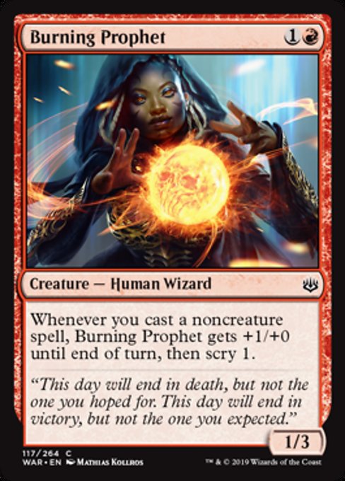 Burning Prophet [War of the Spark] | Gear Gaming Bentonville