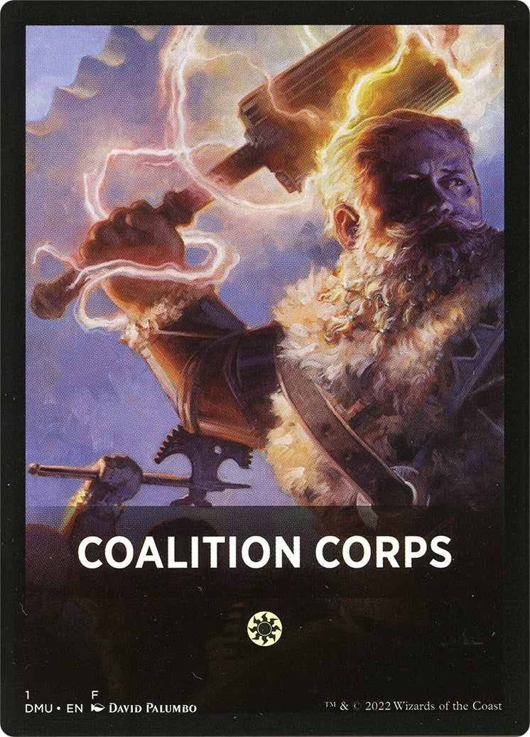 Coalition Corps Theme Card [Dominaria United Tokens] | Gear Gaming Bentonville