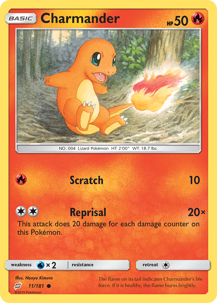 Charmander (11/181) [Sun & Moon: Team Up] | Gear Gaming Bentonville