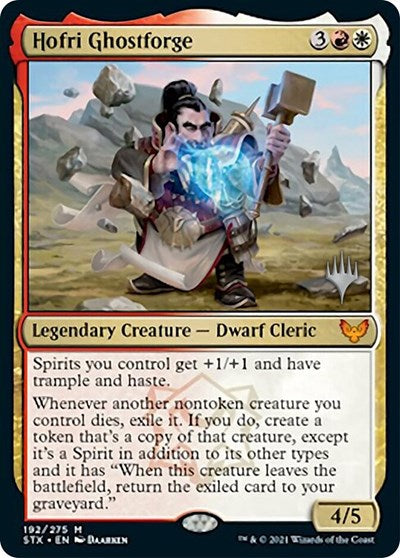 Hofri Ghostforge (Promo Pack) [Strixhaven: School of Mages Promos] | Gear Gaming Bentonville