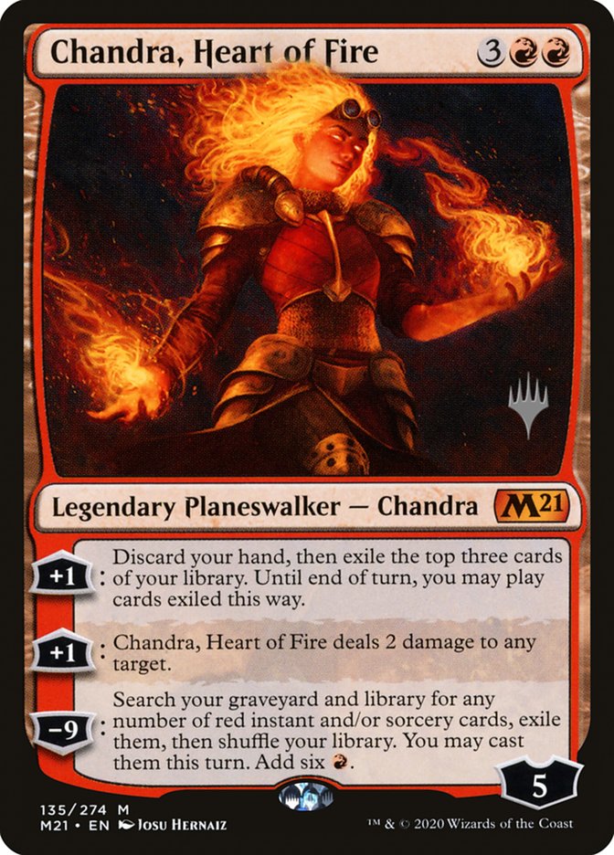 Chandra, Heart of Fire (Promo Pack) [Core Set 2021 Promos] | Gear Gaming Bentonville