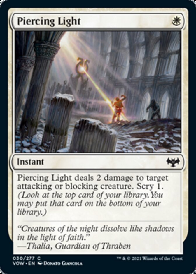 Piercing Light [Innistrad: Crimson Vow] | Gear Gaming Bentonville