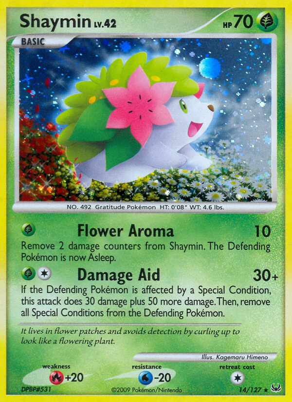 Shaymin (14/127) [Platinum: Base Set] | Gear Gaming Bentonville